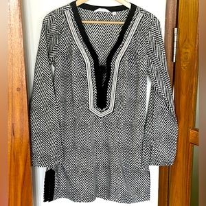 ATHLETA Kimssa Herringbone Tunic Swim Coverup- S